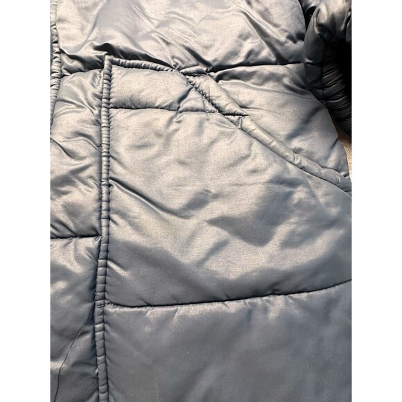 Vintage Ski Jacket Vest Weathercaster 70s 80s Blue Racing Ad Monroe Shocks SizeS - Picture 4 of 16